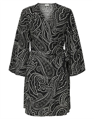 Pepper 7/8 Wrap Kjole